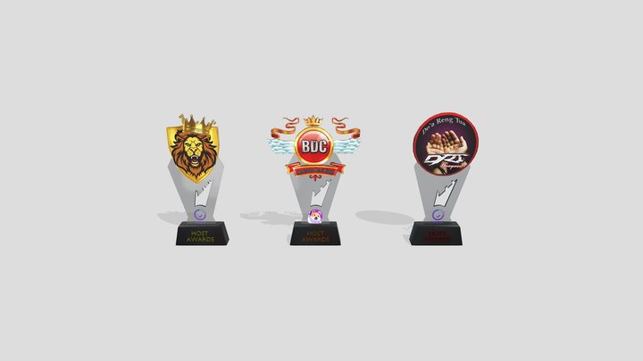 Plakat top host 3D Model