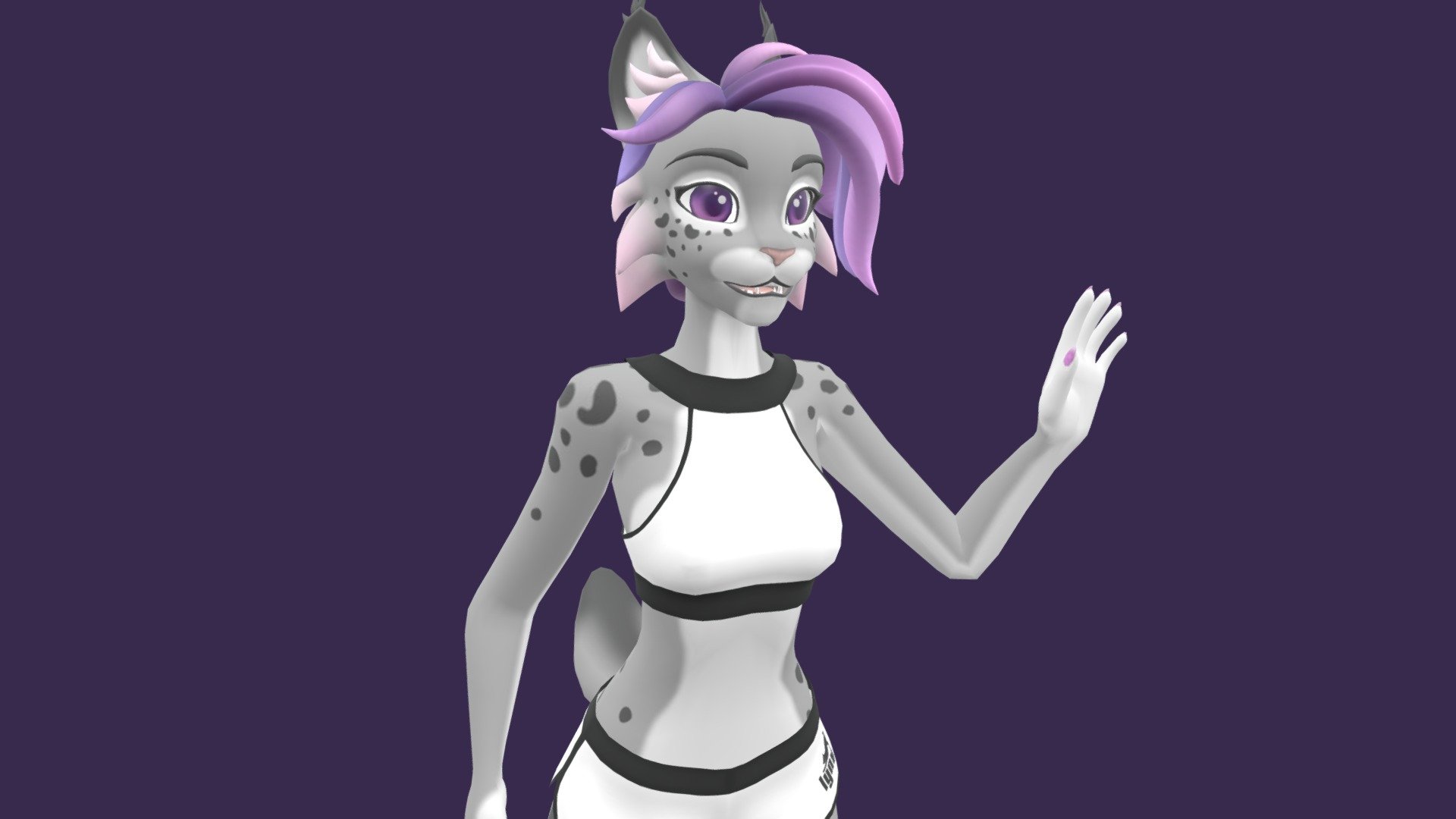 Jen Lynx Vrchat Avatar Buy Royalty Free 3d Model By Tochechka 66b32b3 Sketchfab Store 8825