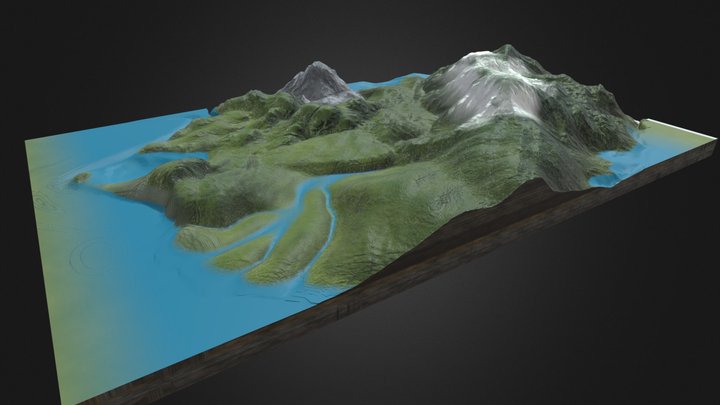 Land 3D Model