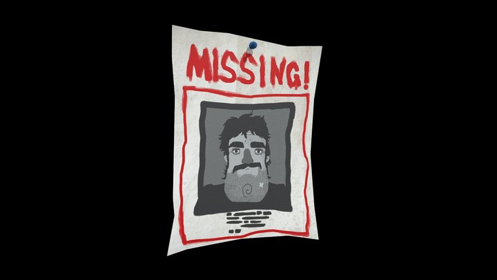 The Final Storm Prototype: Missing poster 3D Model