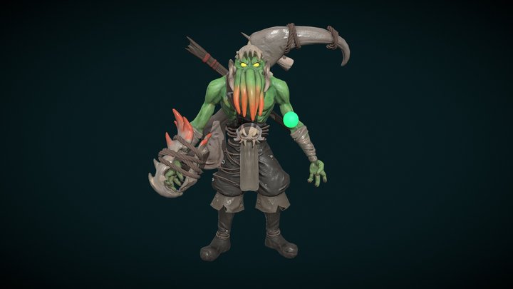 Bone Cultist- Remake 3D Model