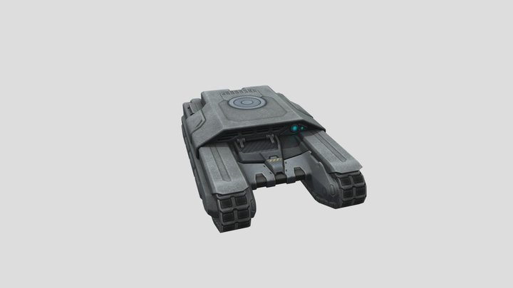 Tanki Online wasp hull standard 3D Model