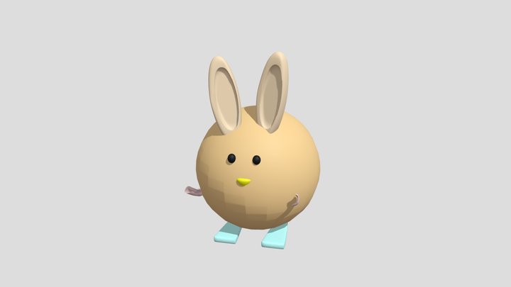 Character block out 3D Model