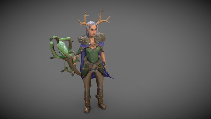 Huldra 3D Model
