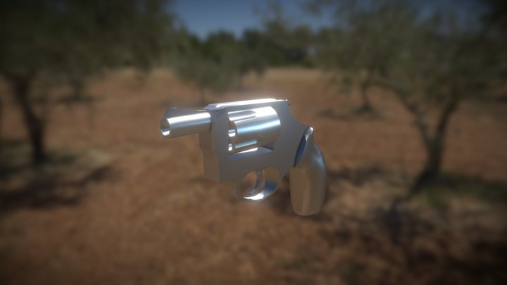 The Gambler's Revolver (WIP) 3D Model