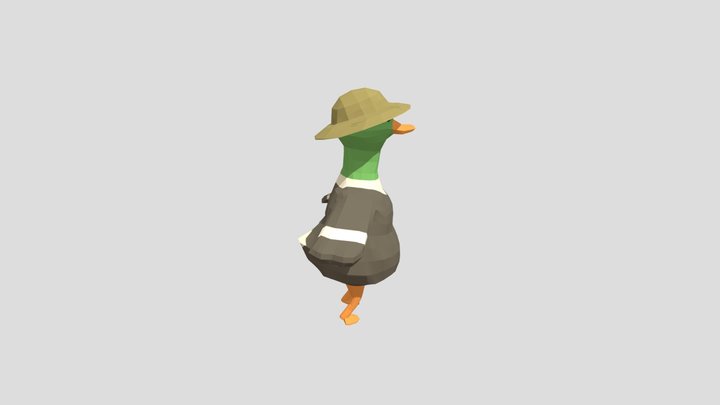 Duck NPC 3D Model