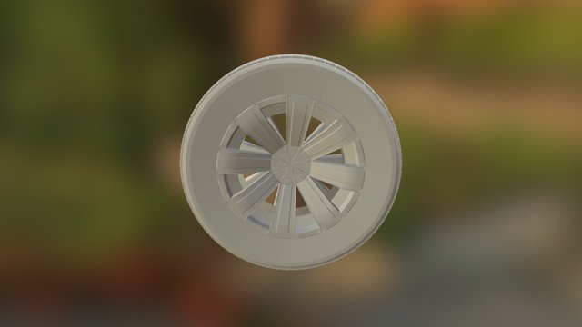 Wheel Excercise 3D Model