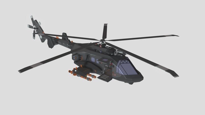 LM-51 Tigershark 3D Model