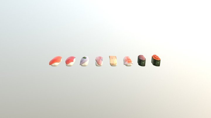Sushis 3D Model