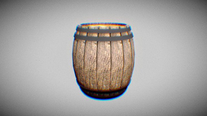 barrell 3D Model