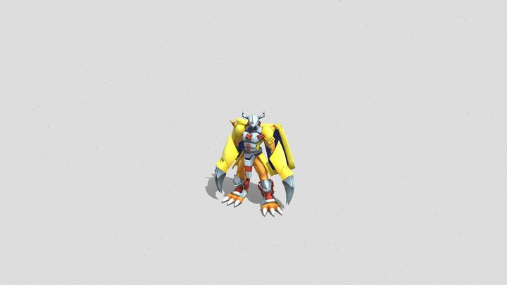 Wargreymon - digimon 3D Model