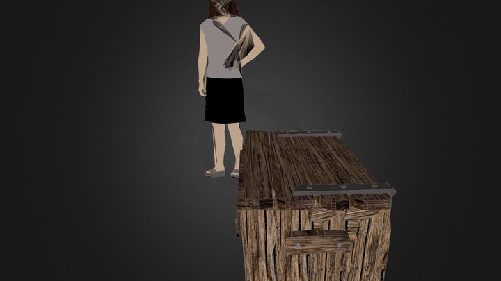 Caisse 3D Model