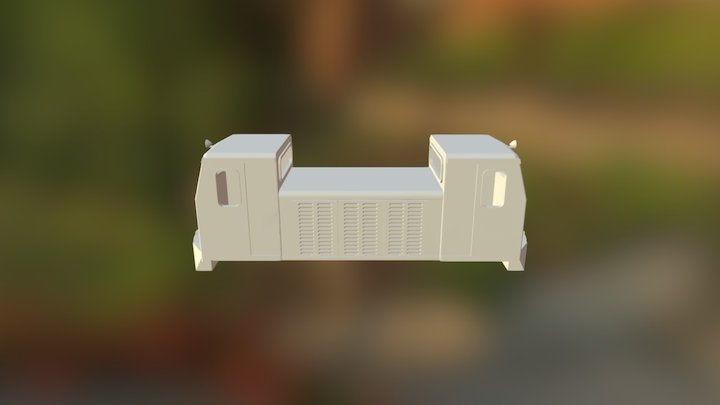 Sakai Works Bo-Bo Diesel, Naidaijin Forestry Ry. 3D Model