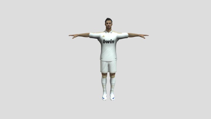 Cristiano Ronaldo Rigged 3D Model