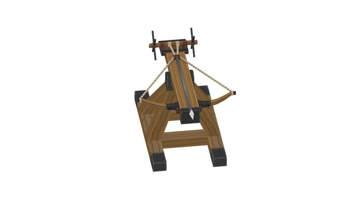 Basic Ballista 3D Model