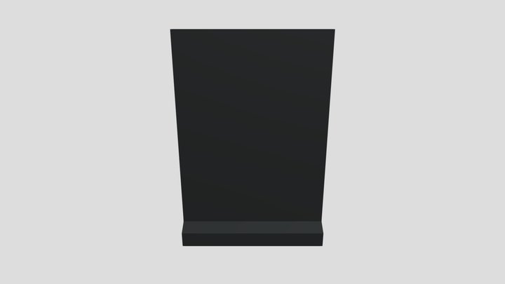 Gallery Stand (Black) 3D Model
