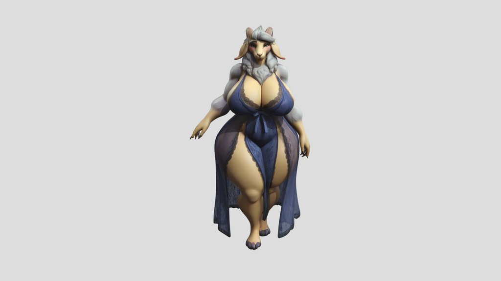 Azure Velvet Enchantress