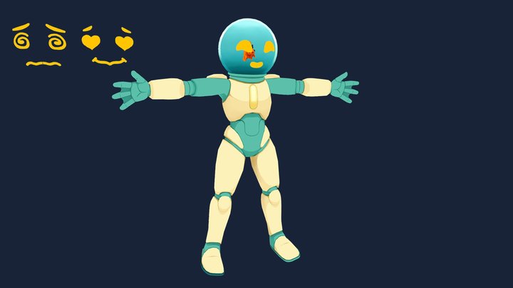 SoakerAvatar 3D Model