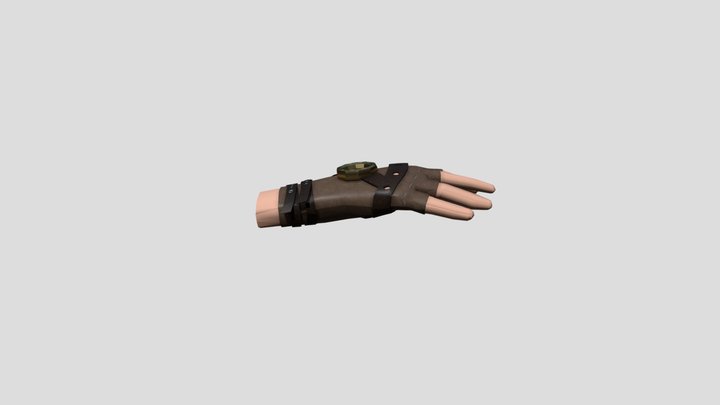 Questborne VR Glove 3D Model