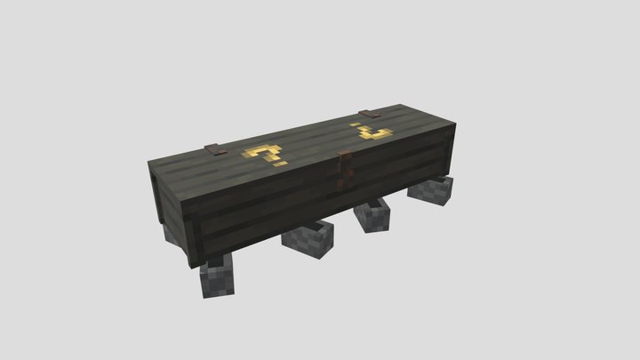 Mystery Box From Cod Zombies In Minecraft 3D Model