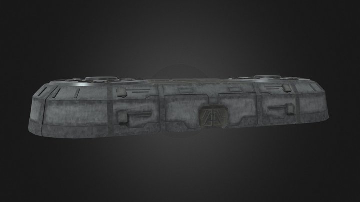 Star Wars TCW Clone Barrack 3D Model