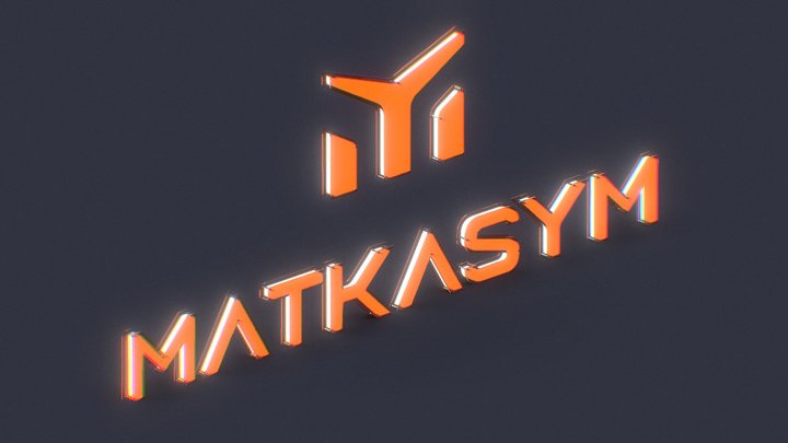 Matkasym logo company 3D Model