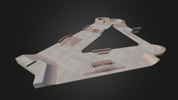 Joplin Skatepark 3D Model