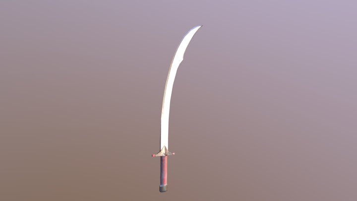Sword model for an upcoming game 3D Model