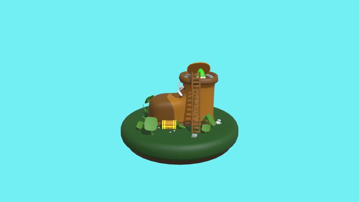 Casa Sapato 2.0 3D Model