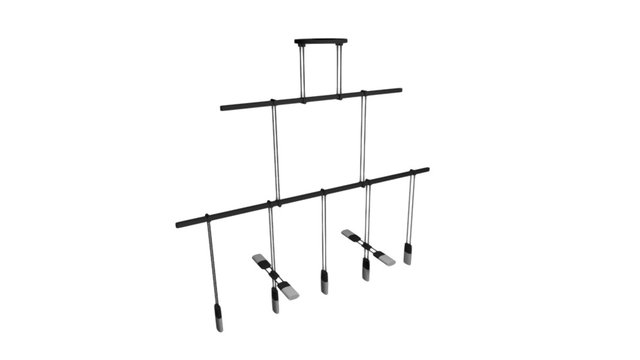 2 tier liniar 3D Model