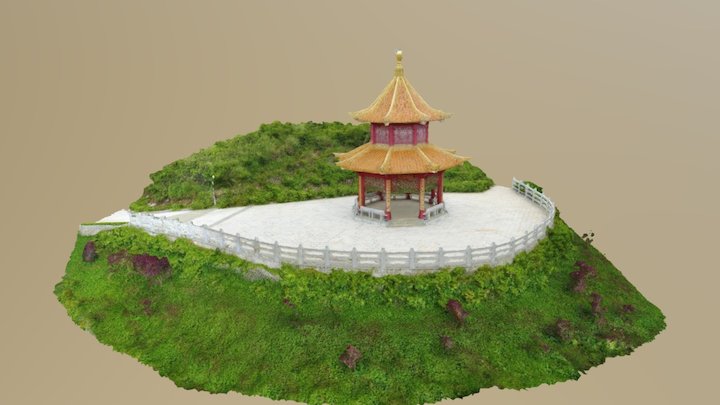 ShenNong Pavilion 3D Model