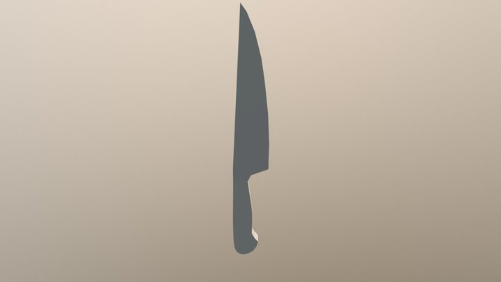 Knife 3D Model