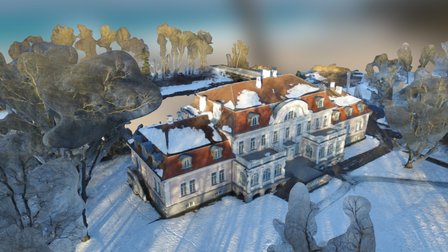 Laupa Manor 3D Model