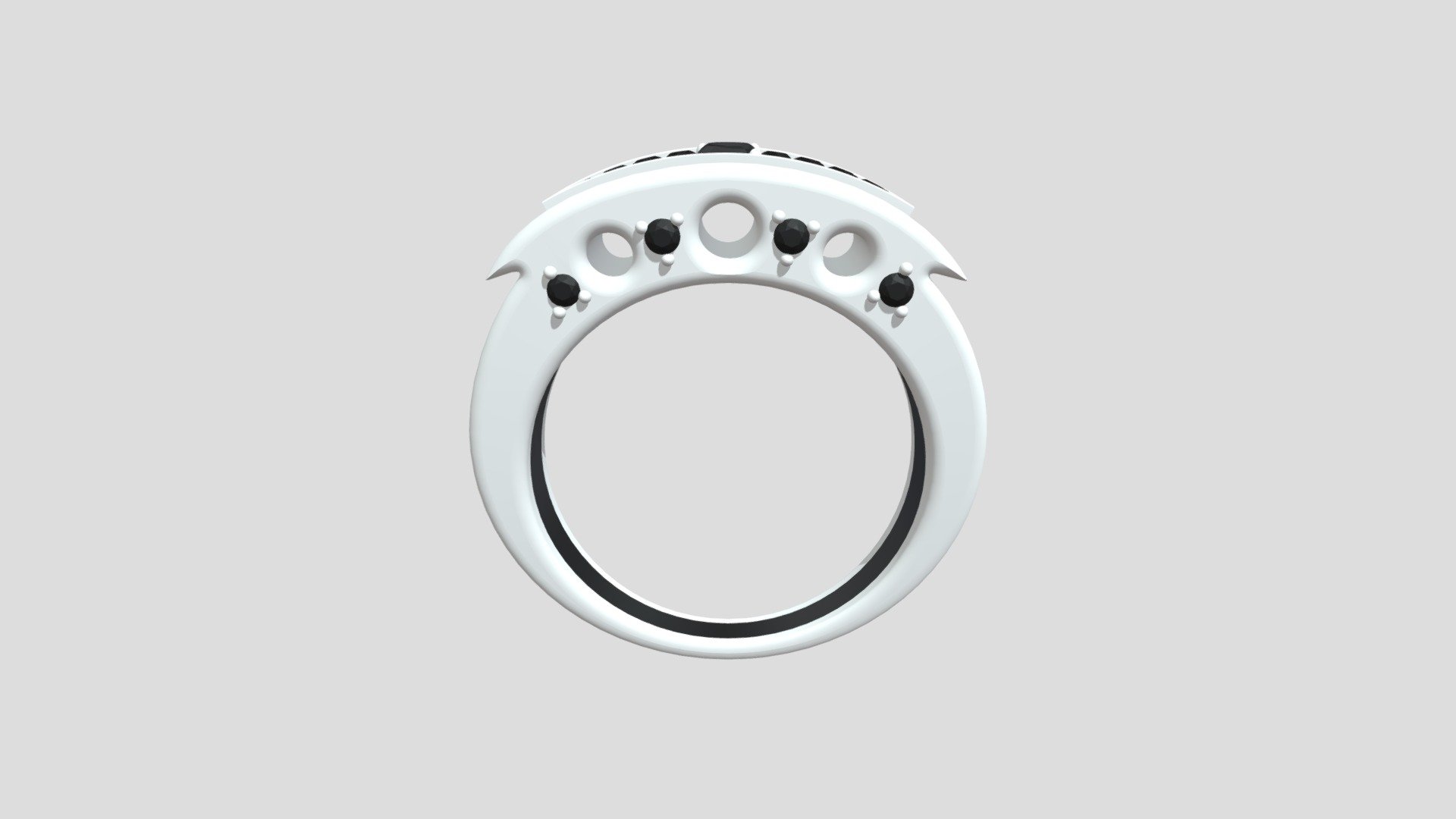 Ring Brass Knuckles 3D model by vodoley [66c5141] Sketchfab