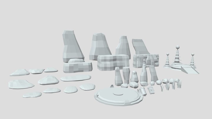 3D_Rogelike_Game 3D Model