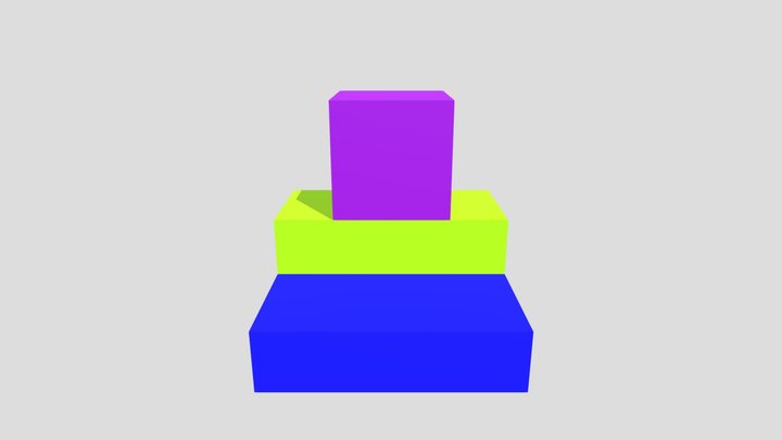 Cubos 1 3d 3D Model