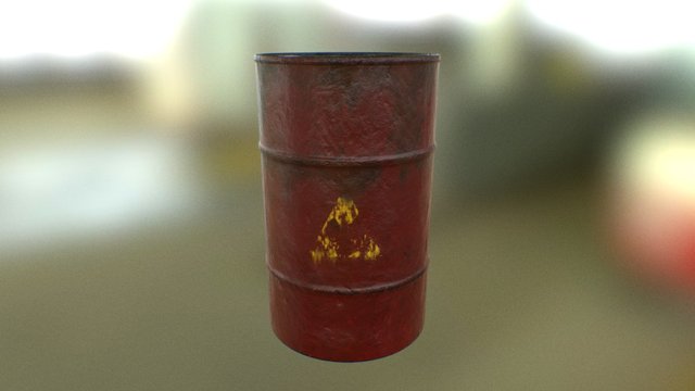 hordó / barrel 3D Model