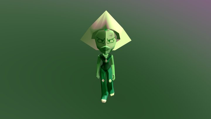 Peridot Walking 3D Model