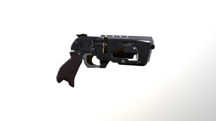 Nerf Gun 3D Model