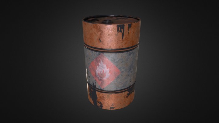 Barril 3D Model