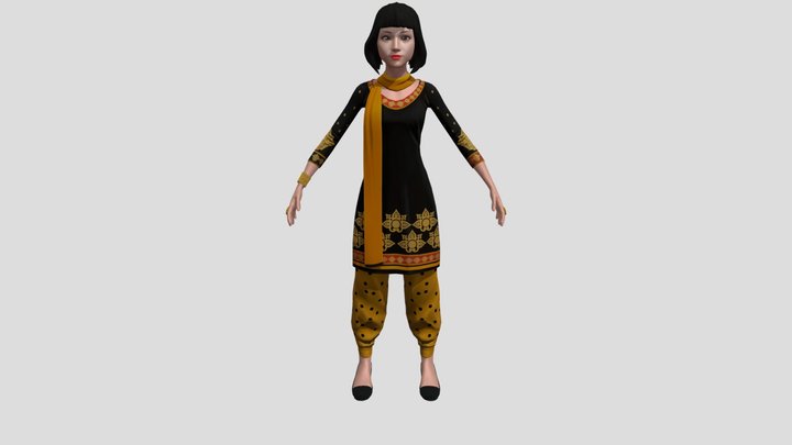 character 3D Model