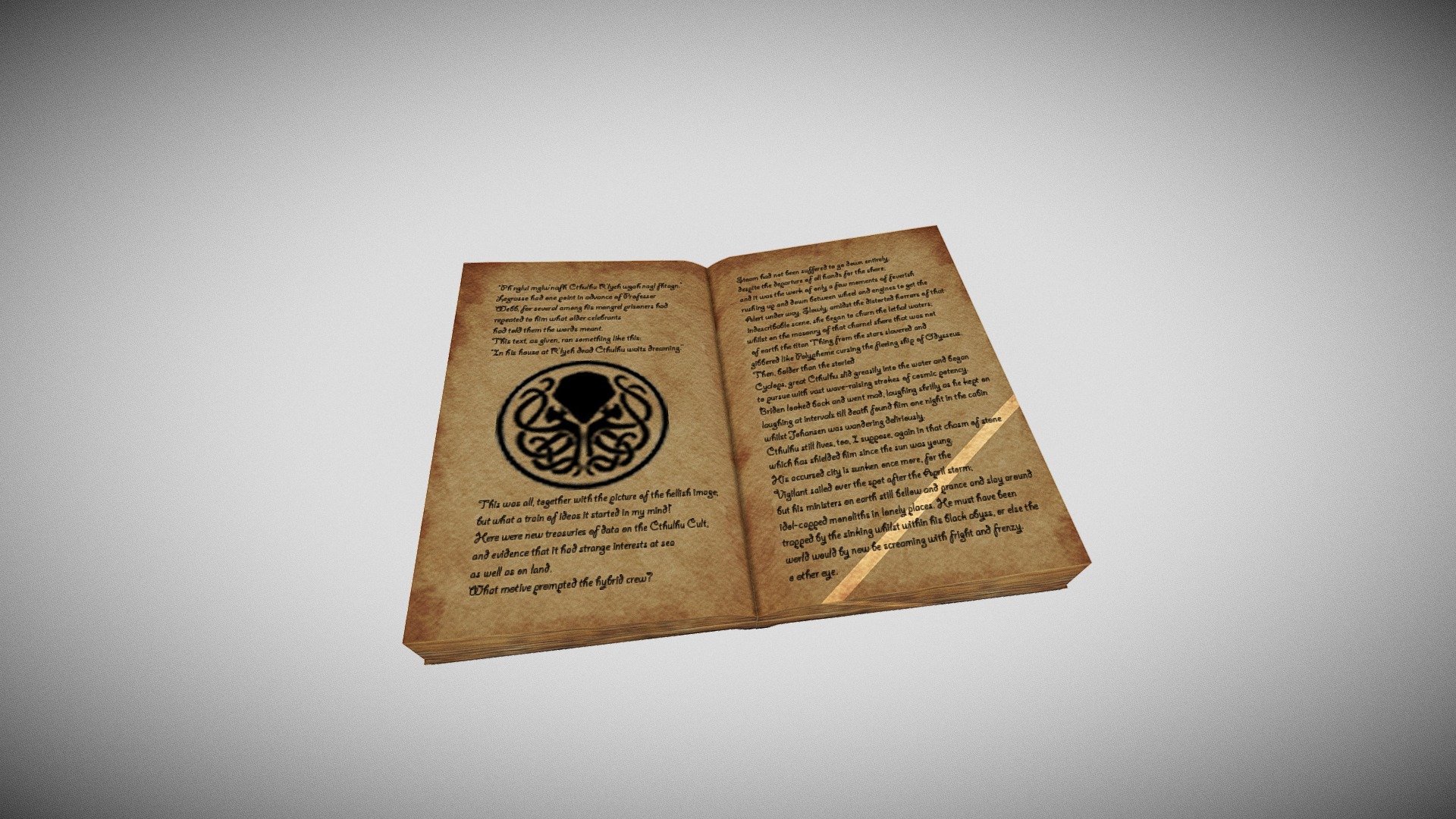 Magic book - 3D model by danil.eremiin [66c869b] - Sketchfab