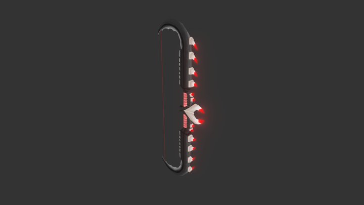 Scythe/bow hybrid 3D Model
