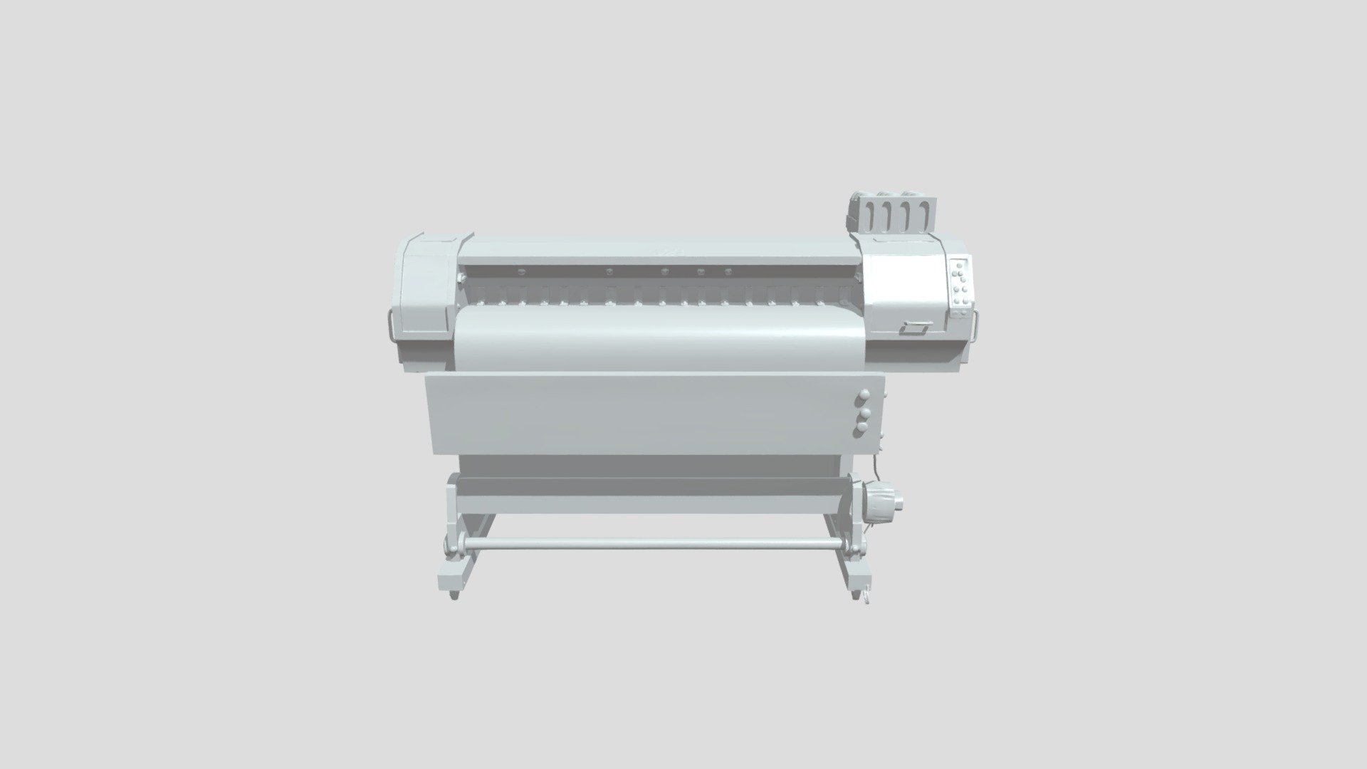 Large format printer machine - 3D model by shazadformo [66c969f ...