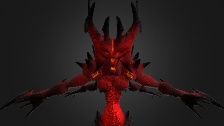 Diablo 3D Model