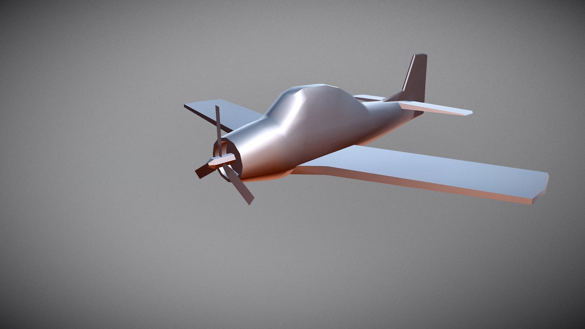 Low Poly Aeroplane