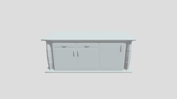 Kitchen Table 3D Model