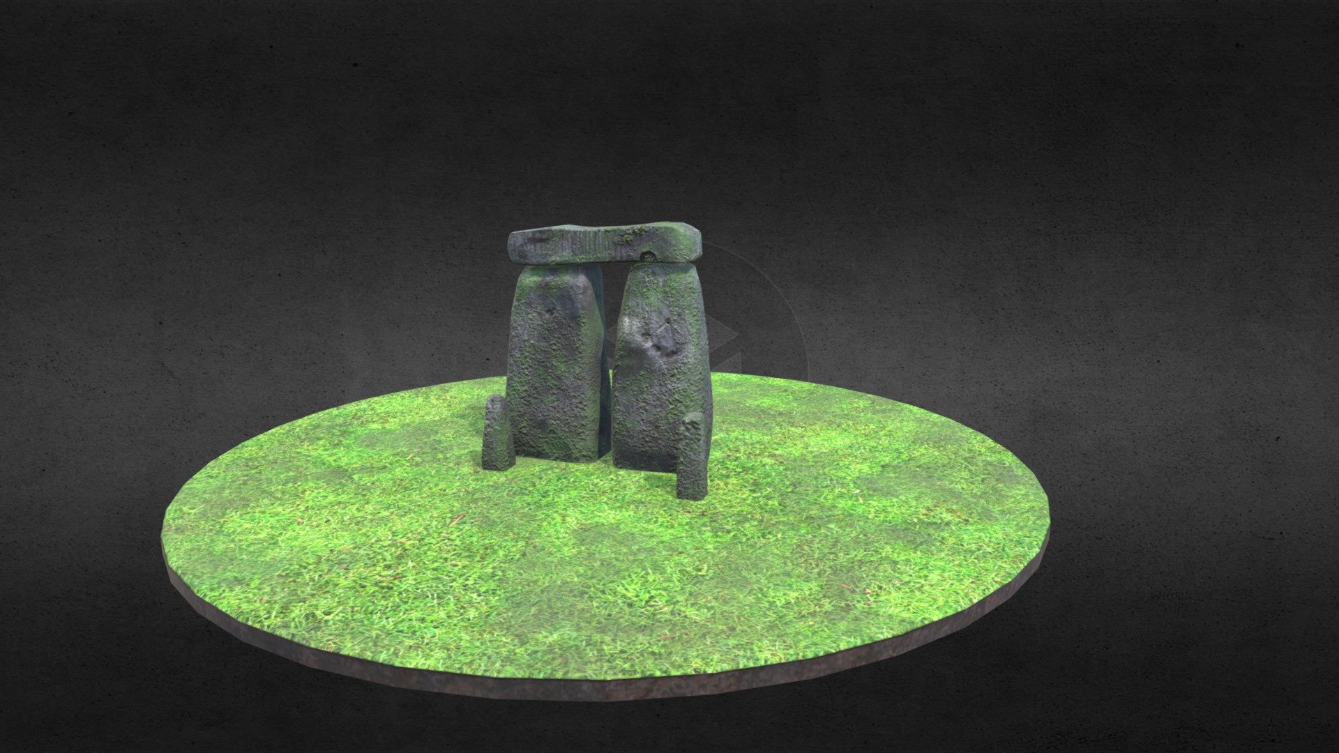 Stonehedge fragment Download Free 3D model by necrodream [66cb36b