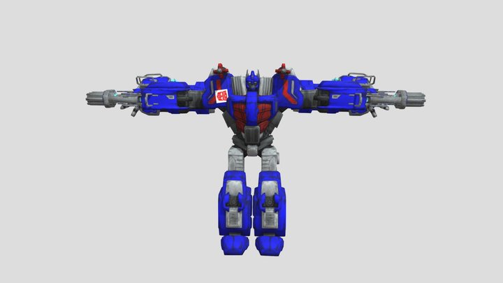 Ultra Magnus fall of cybetron 3D Model