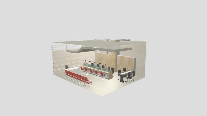 Bank1 3D Model
